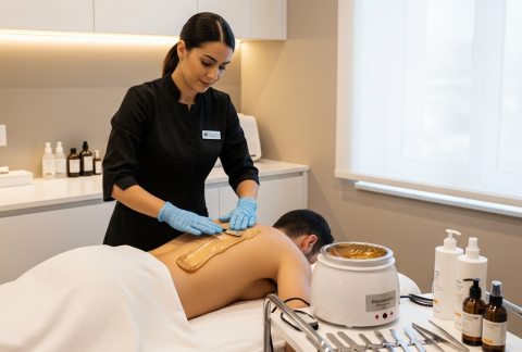 Depilação a cera - HOMEM